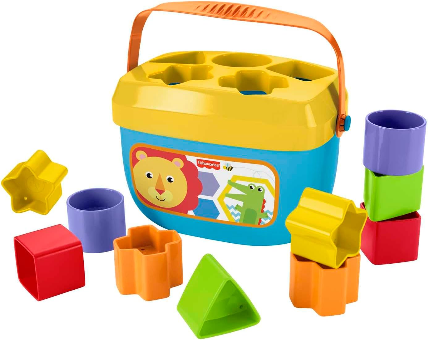 Fisher-Price 嬰兒第一塊積木，年齡 6 個月以上