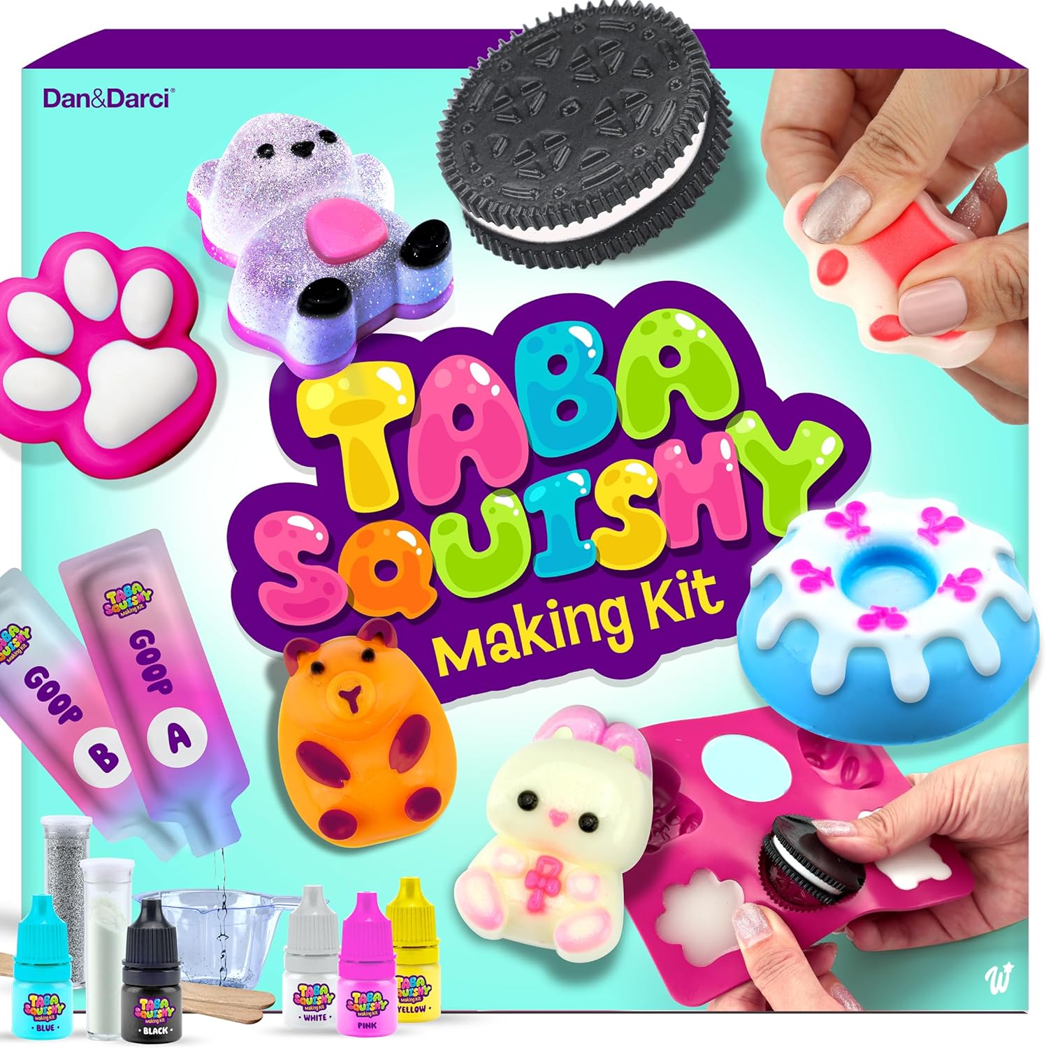 Taba Squishy 兒童製作套件 - Squishies 工藝套件 - 送給女孩的禮物