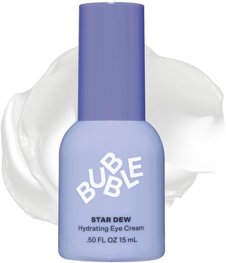 Bubble Skincare Star Dew 保濕眼霜 - 為眼霜提供保濕，打造明亮、水潤的妝容 - 舒緩乾燥、防止水分流失並幫助改善黑眼圈（15 毫升）