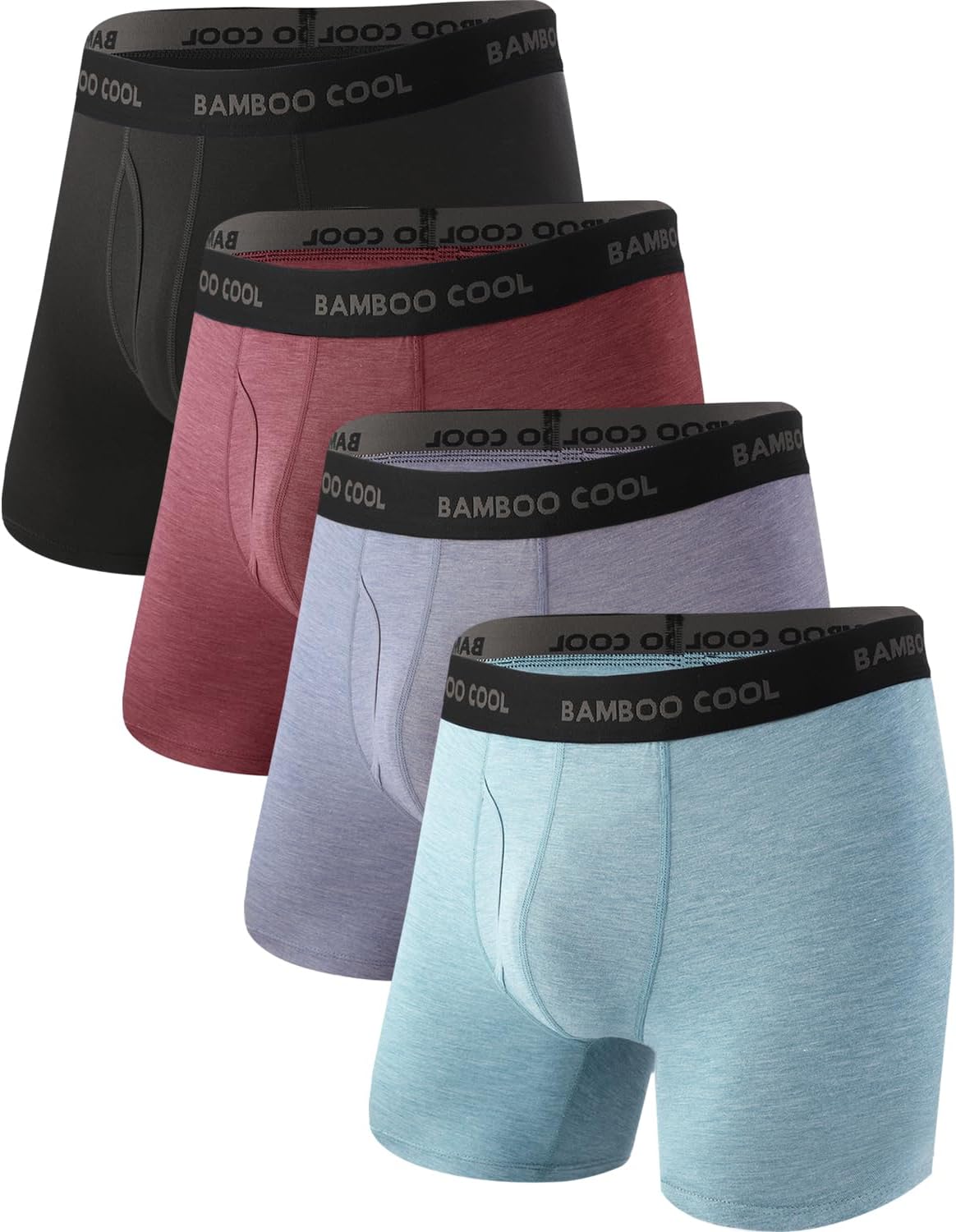 BAMBOO COOL 男士平角內褲超透氣內衣多件裝