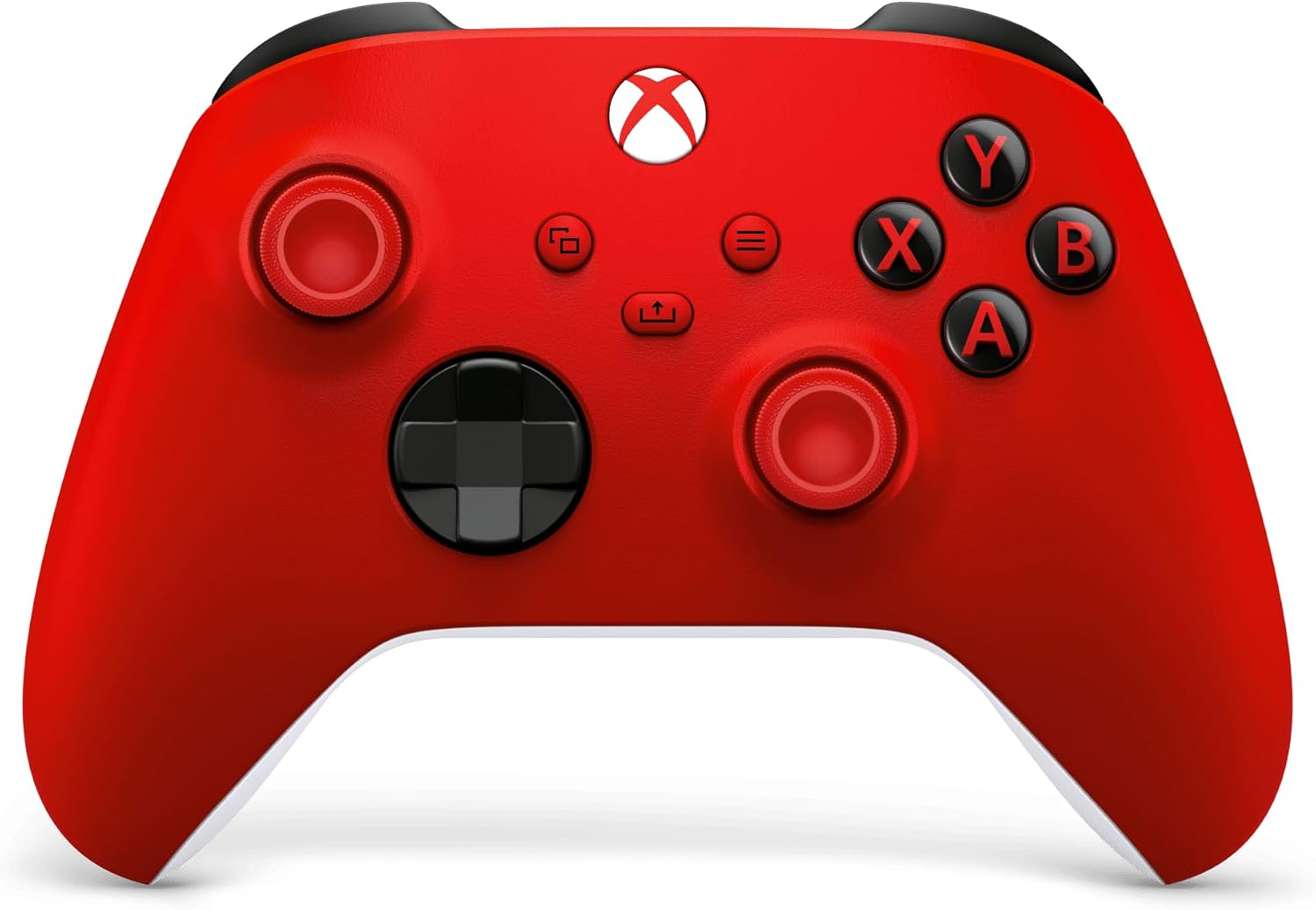 XBOX 無線遊戲控制器 |脈衝紅|遊戲機、PC、電視、行動裝置等 |紋理握把 |無線、藍牙、USB-C 連接