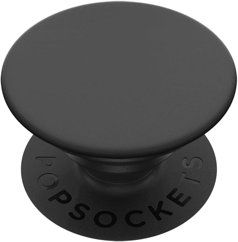 PopSockets 黏性手機握把，支架 - 黑色