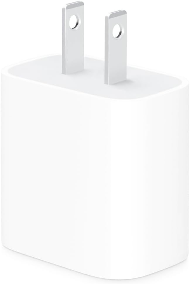Apple 20W USB-C 緊湊型電源轉接器：充電快速便捷，C 型壁式充電器