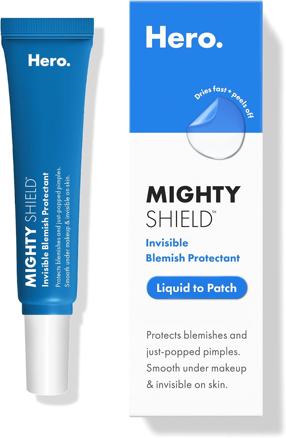 Hero Cosmetics Mighty Shield 液體貼片隱形瑕疵保護劑