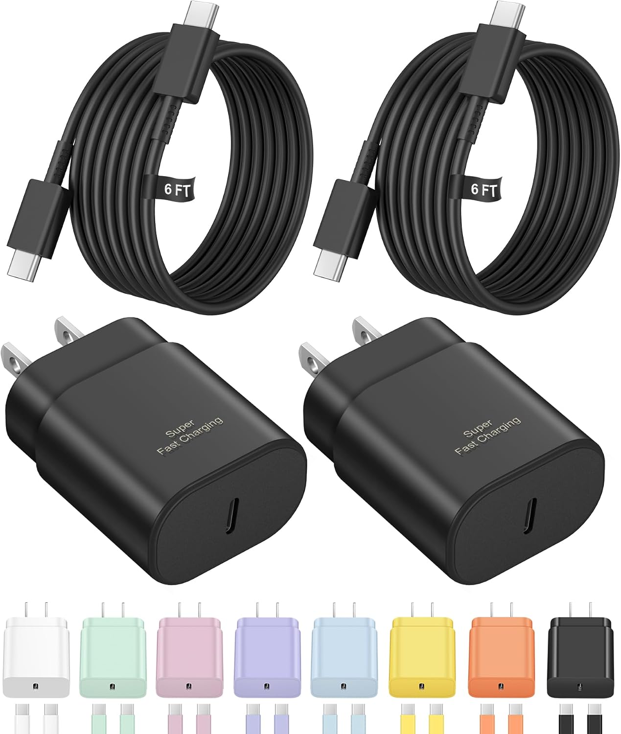 C 型充電器快速充電，USB C 充電器，25W 三星超級快速充電器