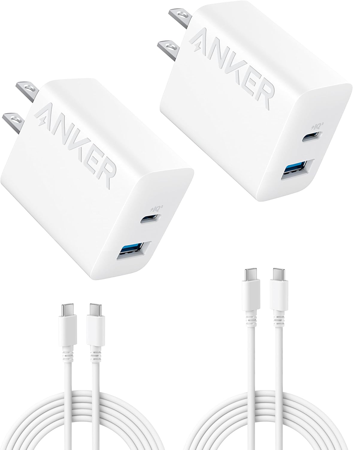 Anker 手機充電器，20W USB C 充電器塊，C 型充電器快速充電