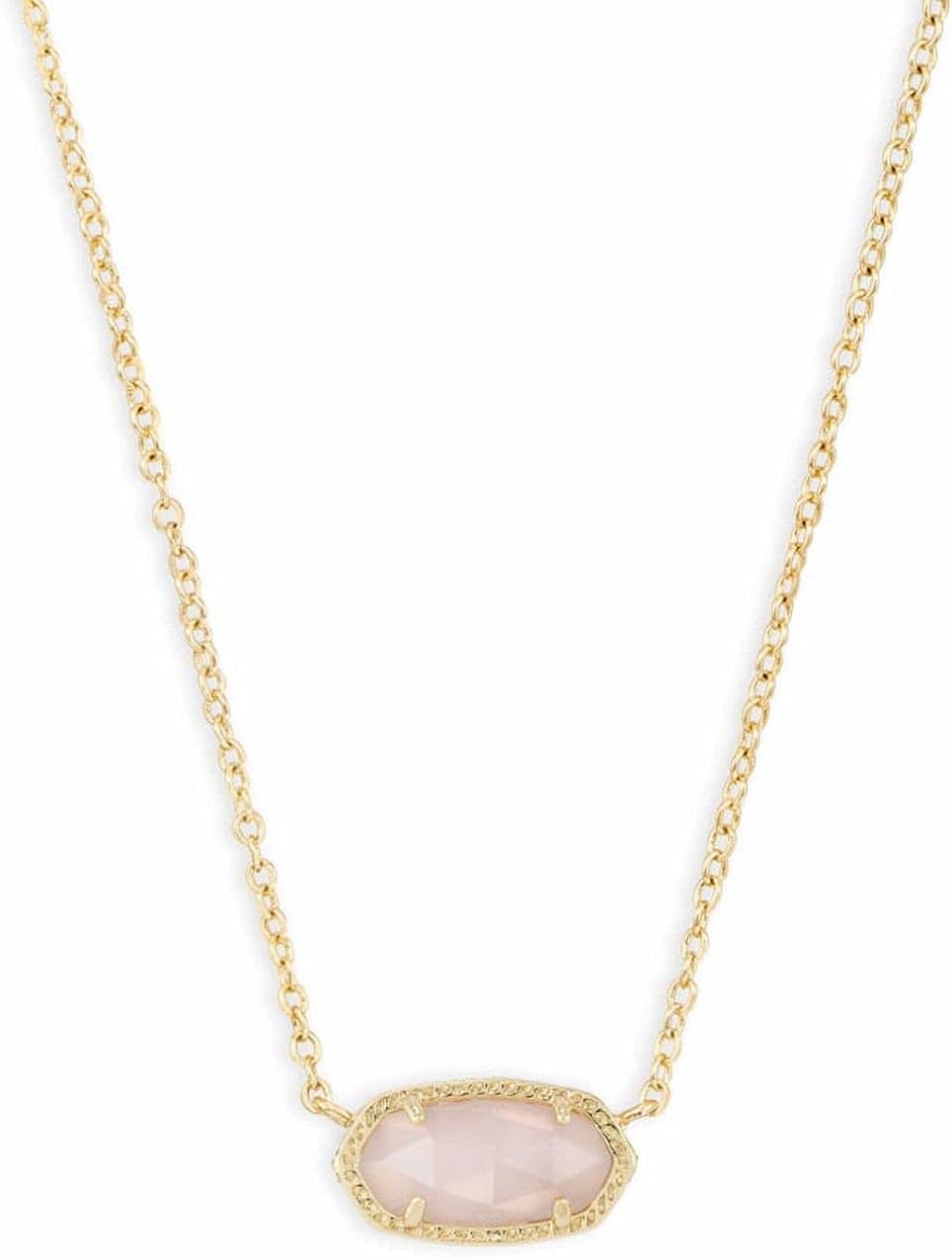 Kendra Scott Elisa 女用吊墜項鍊，時尚首飾，鍍 14k 金