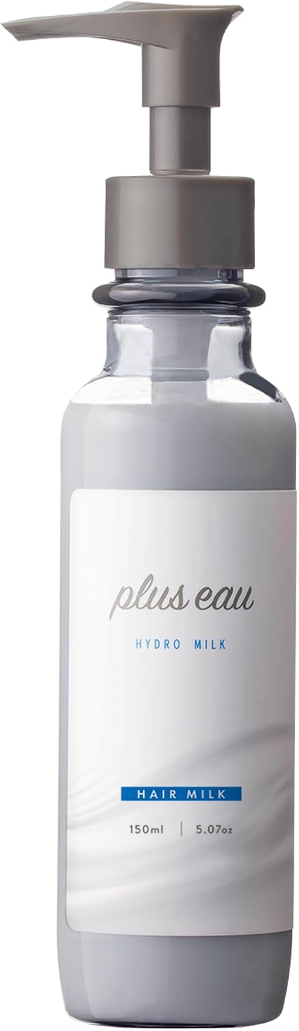 plus eau (puryusuo) Hydro Milk 無香型髮乳免沖洗護髮素精華液 150 毫升幫浦瓶