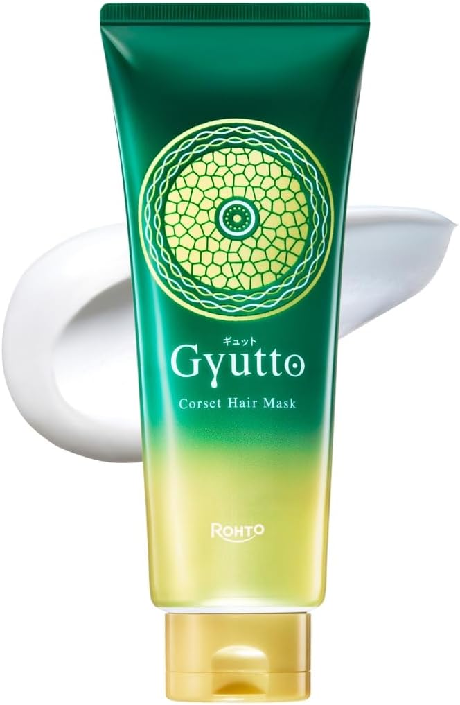 Gyutto (ギュット) 緊身胸衣髮膜 200 克（Toste Treatment、捲髮護理、毛躁和損傷修復、髮膜、髮膜、頭髮護理）