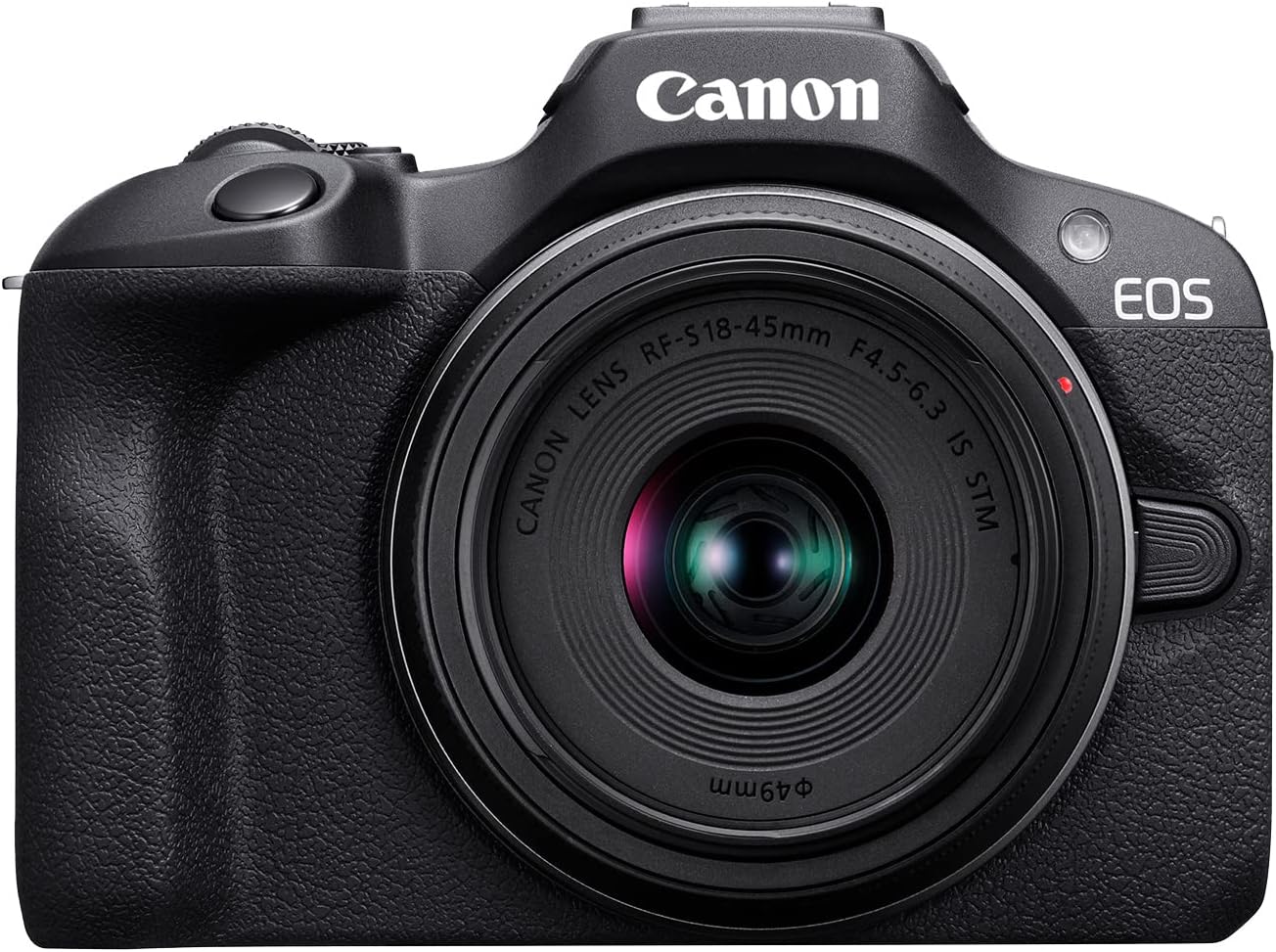 Canon EOS R100 無反光鏡相機 RF-S18-45mm F4.5-6.3 為 STM 鏡頭套件