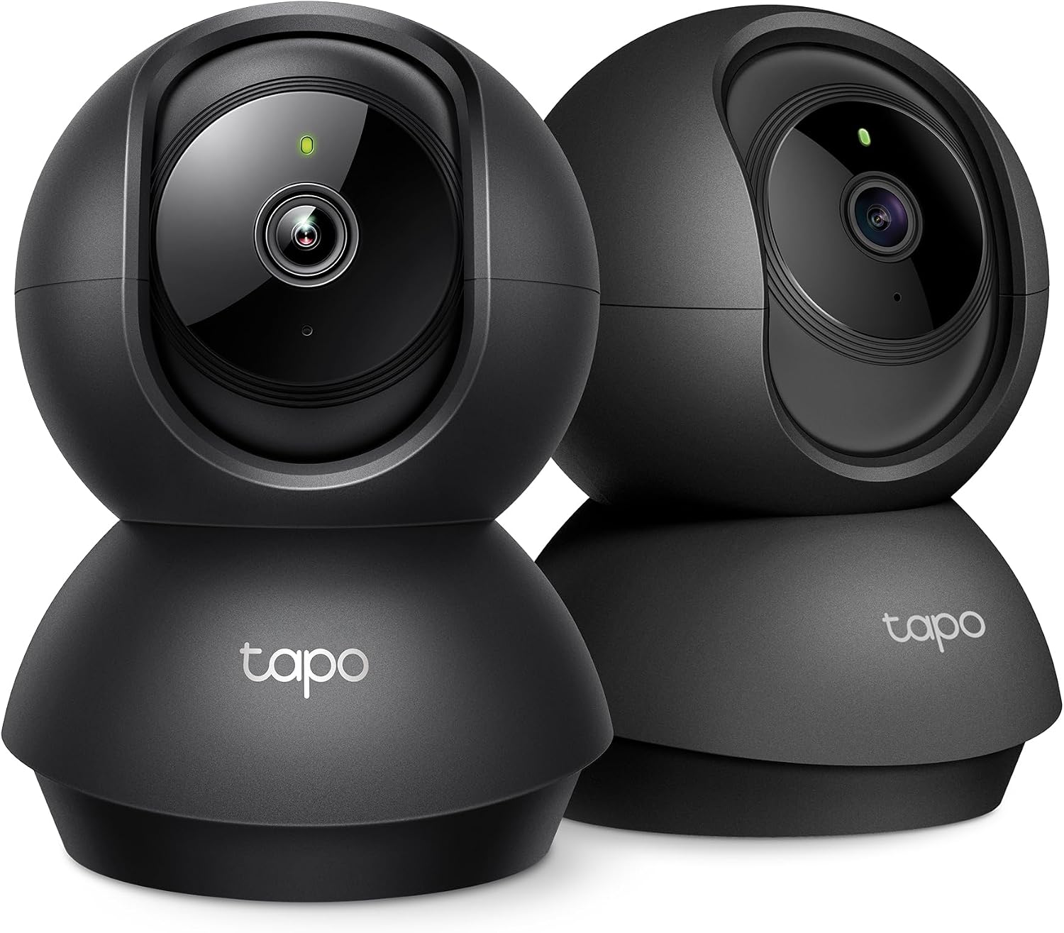 Tapo 2K 雲台安全攝影機，適用於嬰兒監視器、狗攝影機，C211（2 件裝）