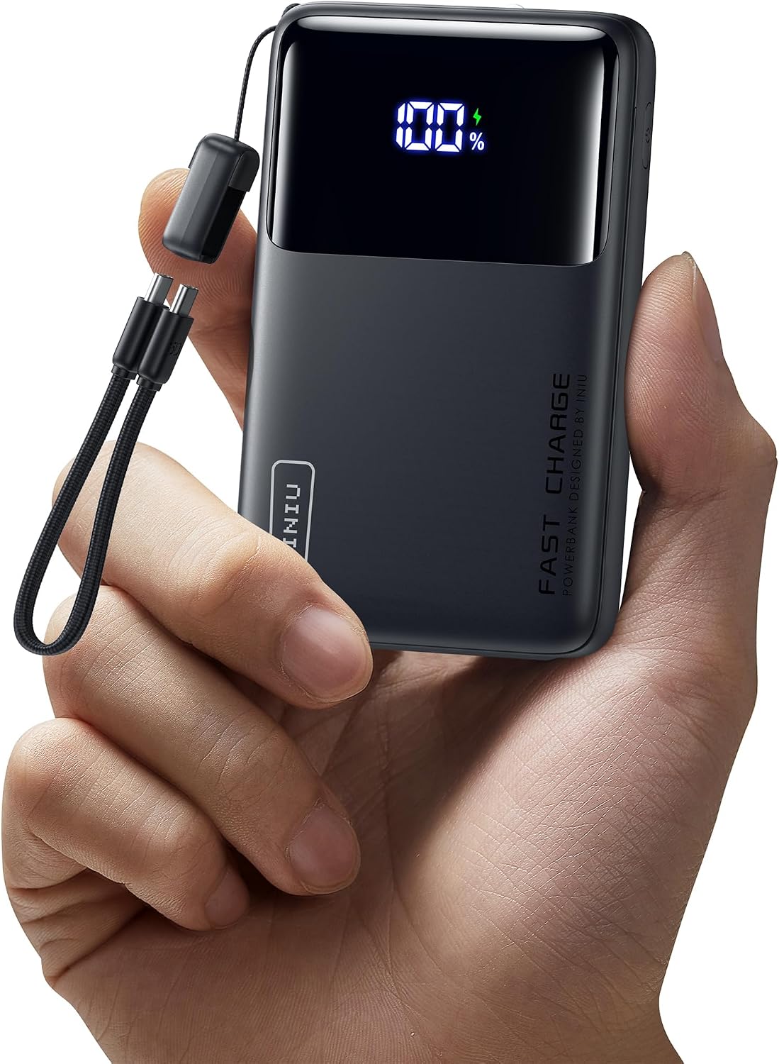 INIU 10000 mAh 行動電源，迷你 45 W 快充旅行外接手機