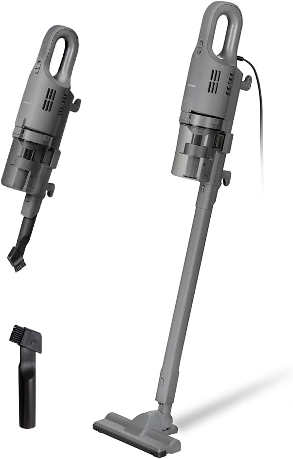 Iris Ohyama AZ-SCA-112 無線吸塵器，旋風式輕型，2 路吸塵器，深灰色