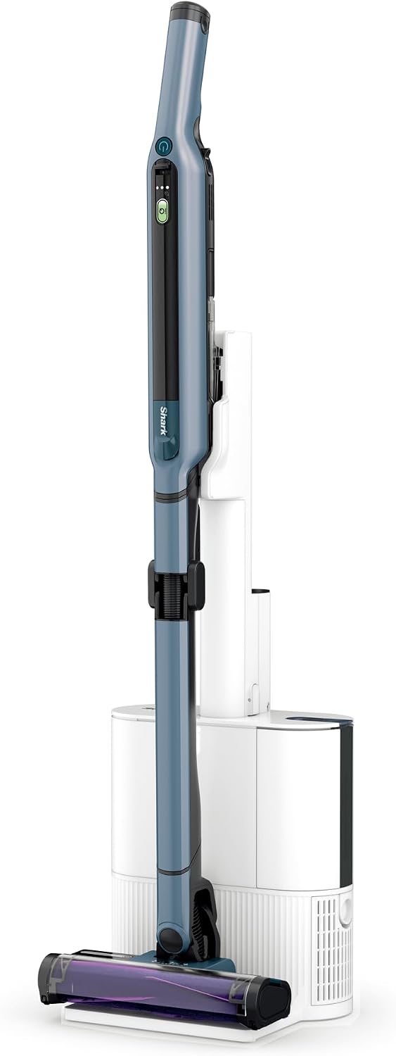 【Amazon.co.jp限定】 Shark Shark Vacuum Cleaner with Automatic Trash Collection Dock Stick Cleaner CS850JBLAE EVOPOWER SYSTEM iQ+ Cordless Vacuum Cleaner Automatic Trash Collection Dock Cordless Stick