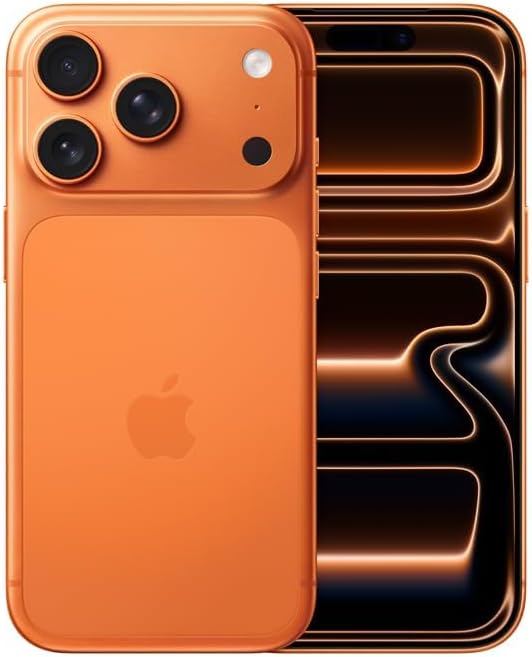 Apple iPhone 17 Pro，美國版，1TB，eSIM，宇宙橘子 - 已解鎖（續訂高級版）