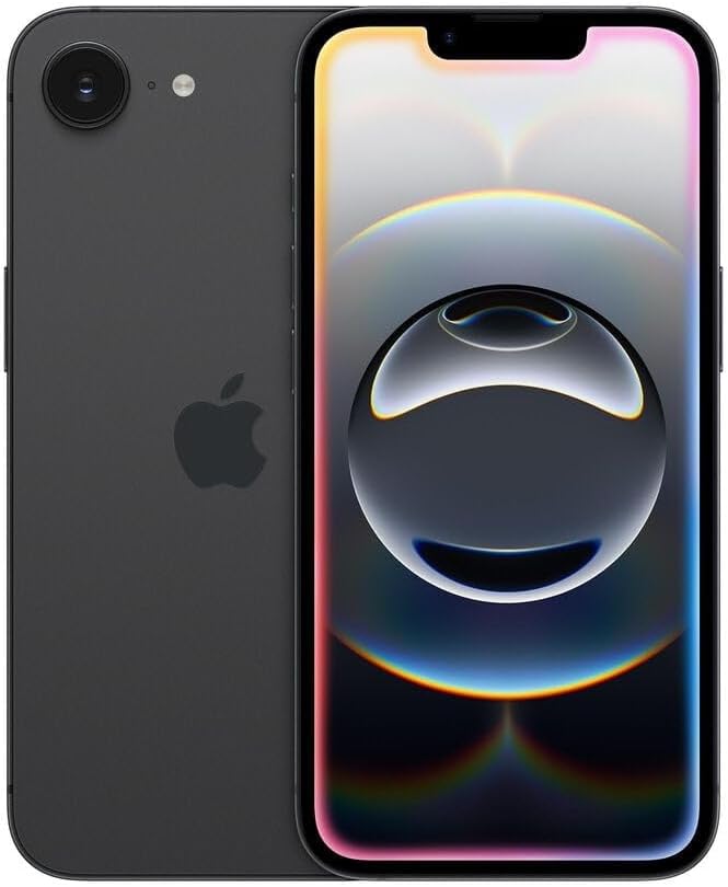 Apple iPhone 16e，128GB，黑色 - 無鎖版（續訂）