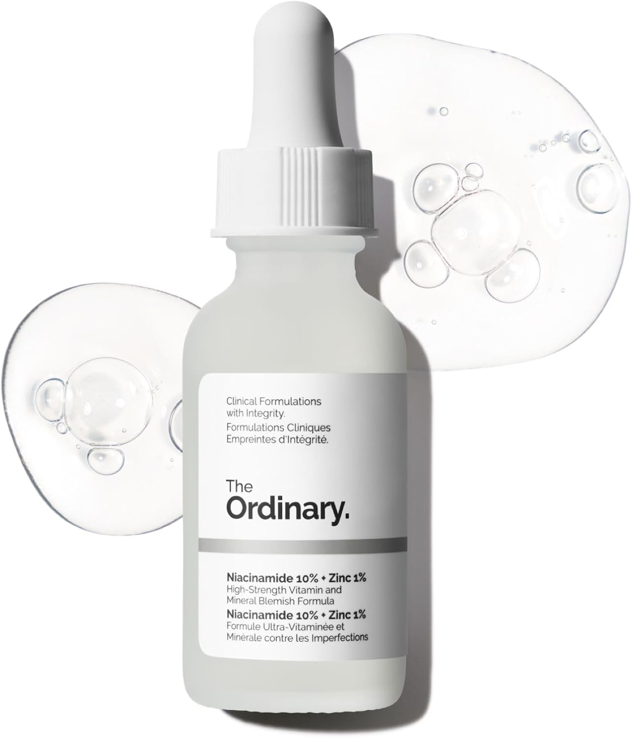 The Ordinary 菸鹼醯胺 10% + 鋅 1%，適合痘痘肌膚的平滑精華液