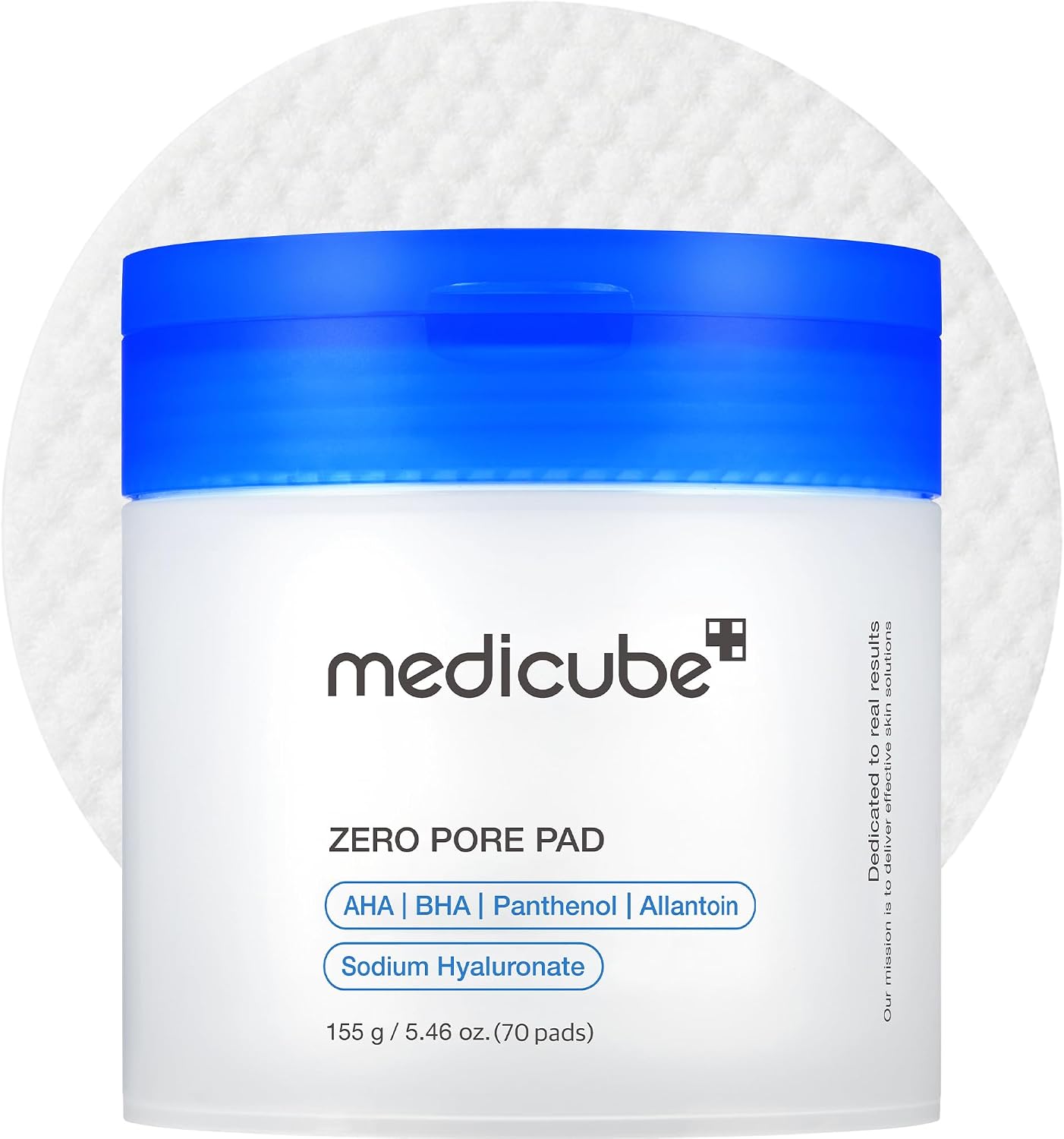 medicube 爽膚水墊零毛孔墊 2.0 用於去角質和毛孔護理